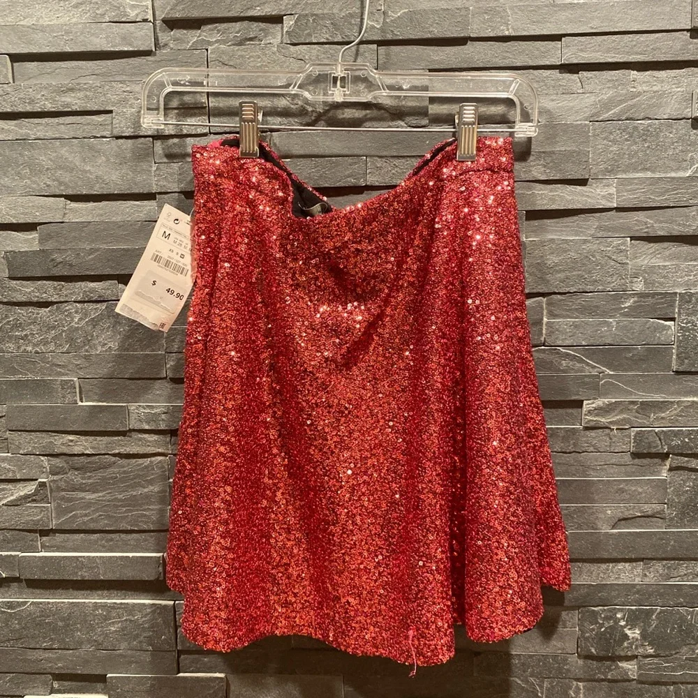 Zara Pink Skirt - Picture 3 of 4